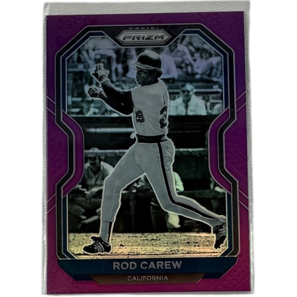 2021 Panini Prizm Rod Carew Purple Prizm #99 - California Angels